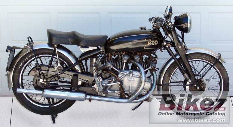 Vincent HRD Series B Rapide Poster